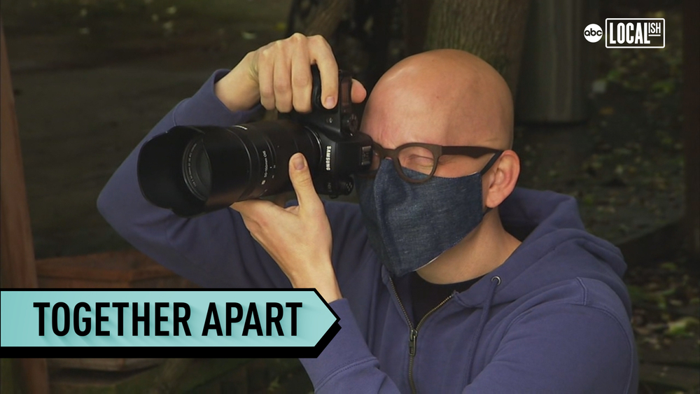 Photographer captures Angelenos sheltering-at-home