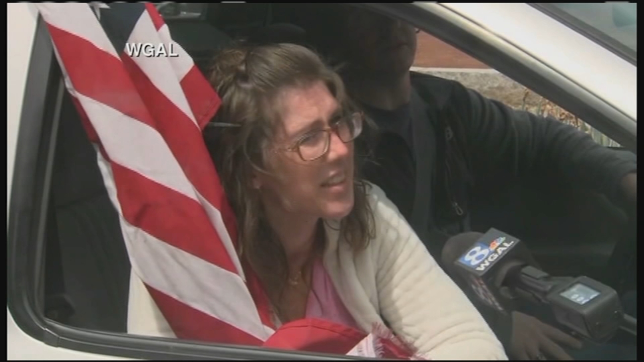 Protesters rally in Harrisburg to demand Gov. Tom Wolf reopen economy