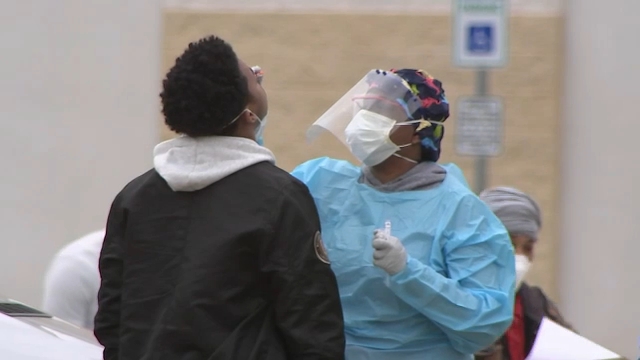 Record Turnout At Enon Baptist Church Testing Site