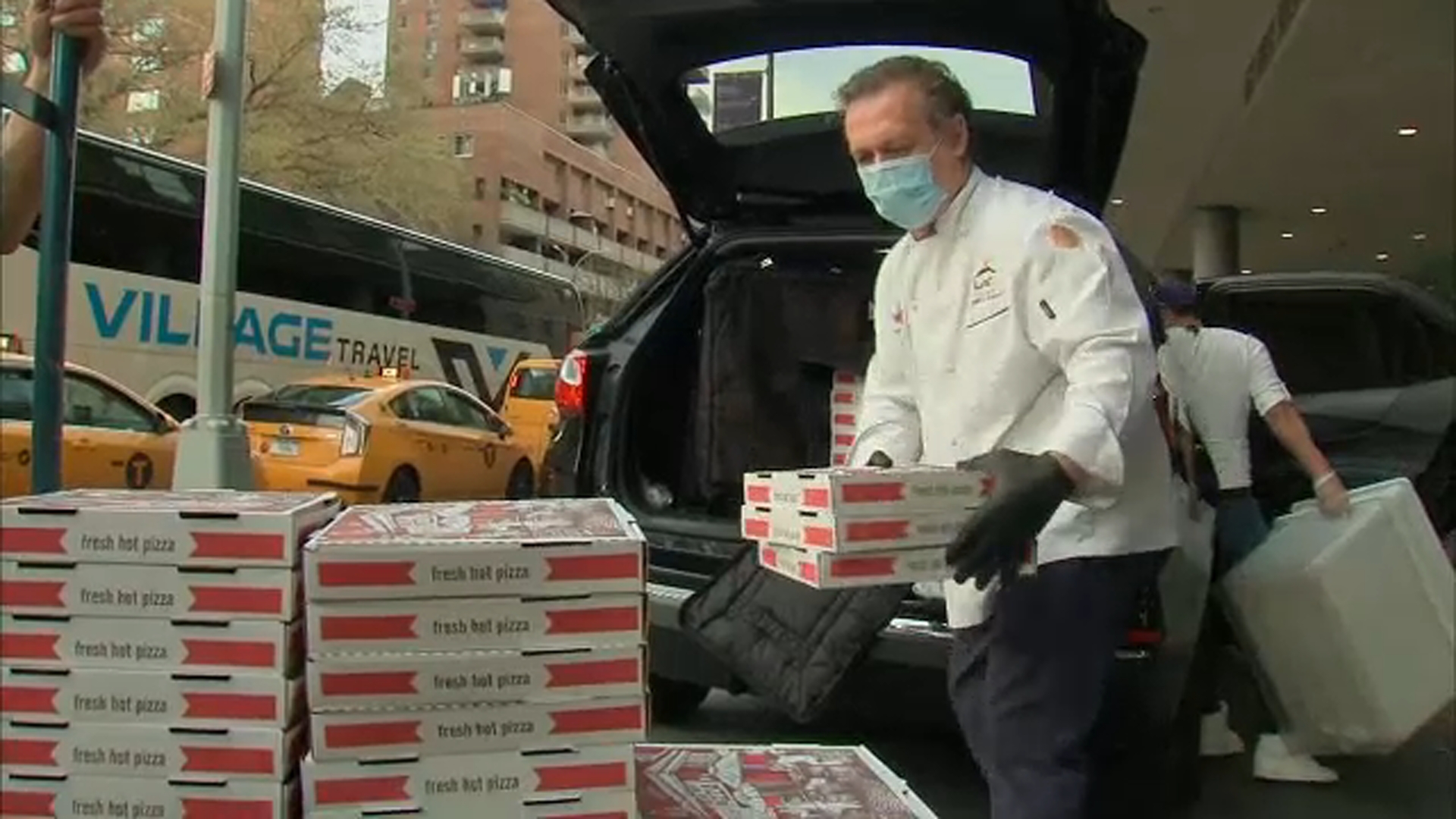 Food donated to NYC hospital in honor of nurse who died of COVID-19