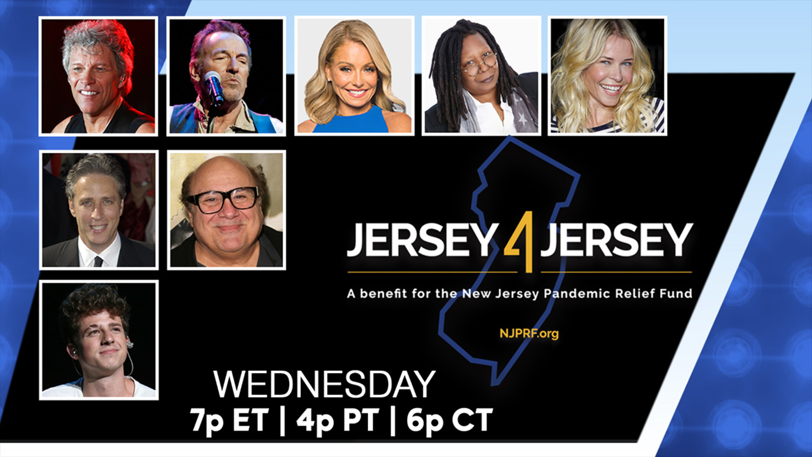 Jersey 4 Jersey: Halsey, Bruce Springsteen headline star-studded ...