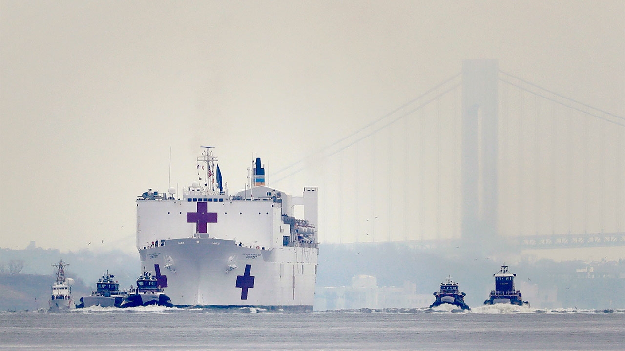Navy ship sent to NYC for outbreak no longer needed