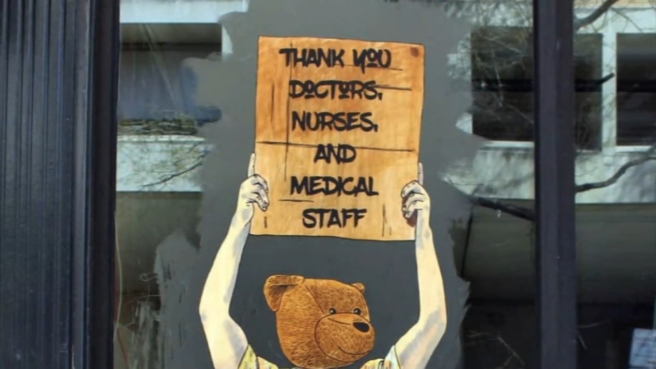 Murals salute healthcare workers, inspire residents in Philadelphia