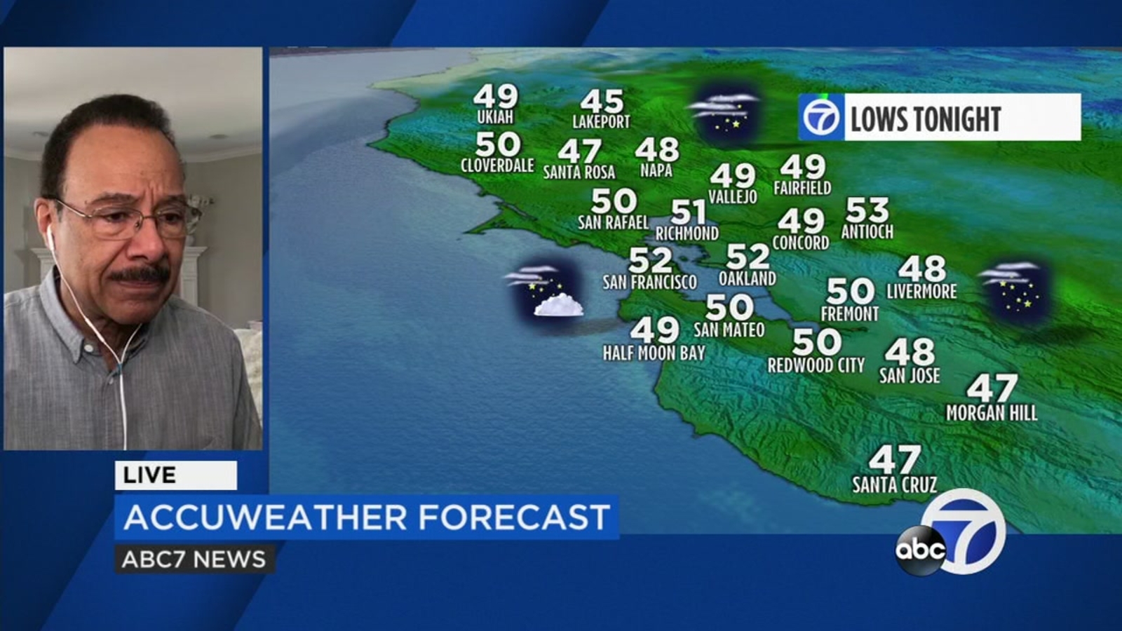 AccuWeather forecast for San Francisco, San Jose, Oakland and Bay Area