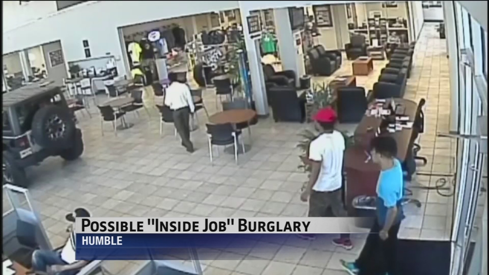 Authorities Car dealership burglary may be inside job ABC13 Houston