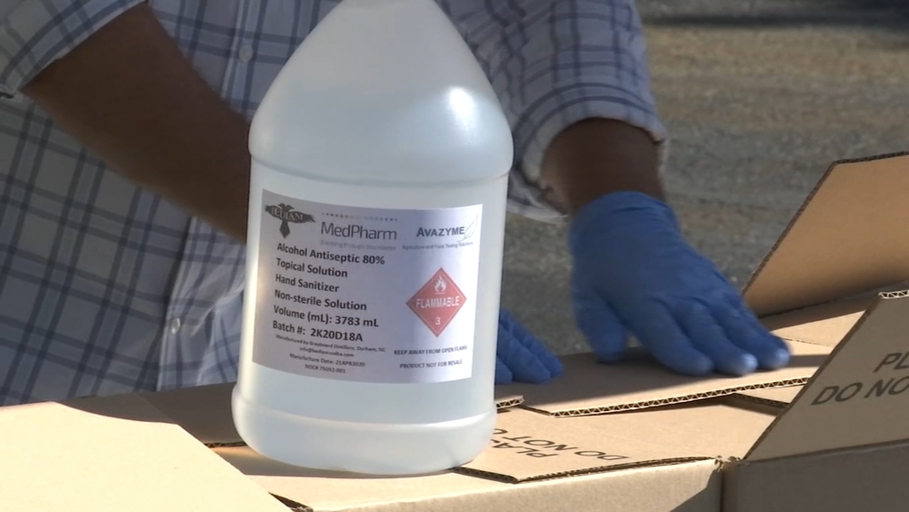 Durham's Graybeard Distillery opens hand sanitizer supply to the public