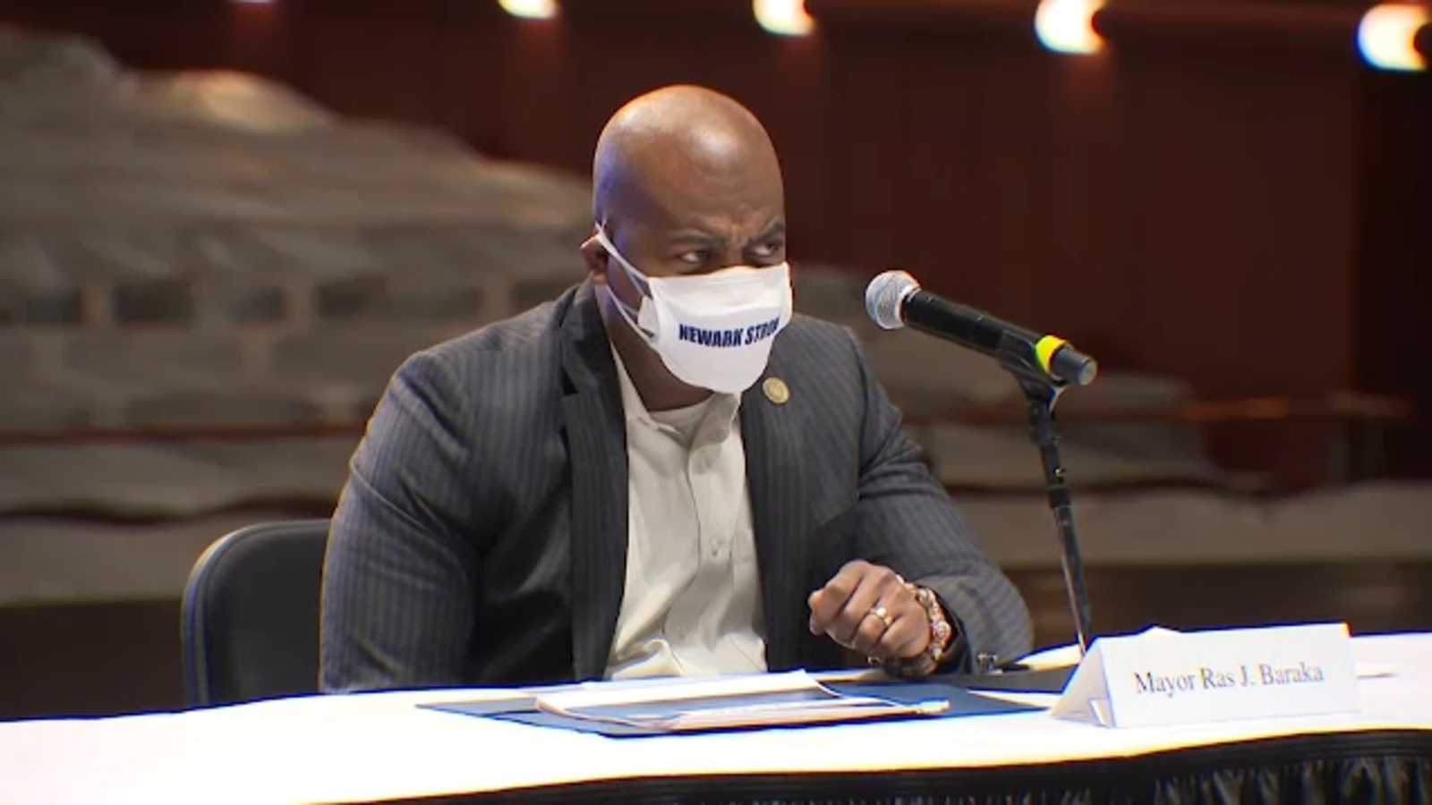 Coronavirus NJ Newark Mayor Ras Baraka says city needs federal help to