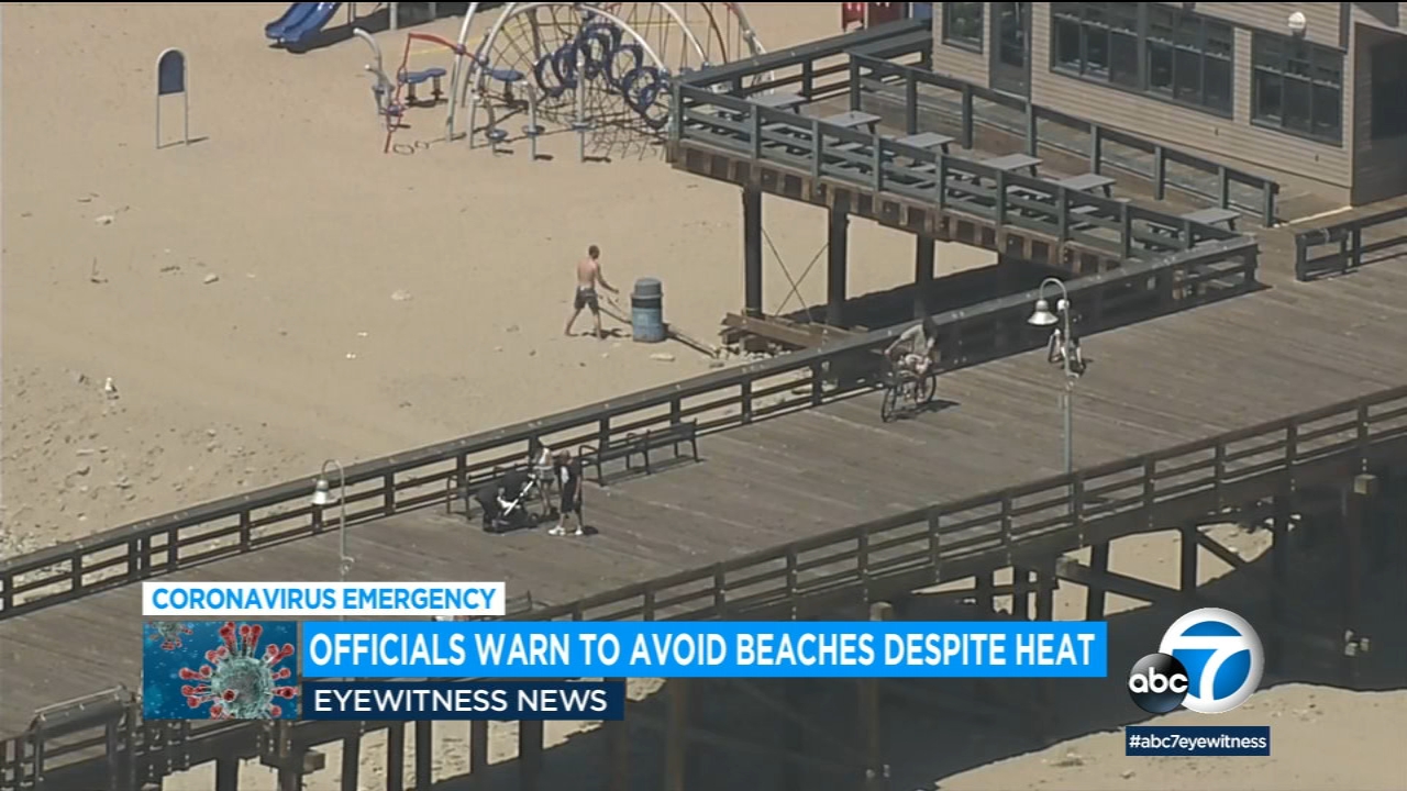 Coronavirus: Amid SoCal heat wave, officials urge residents to avoid beaches