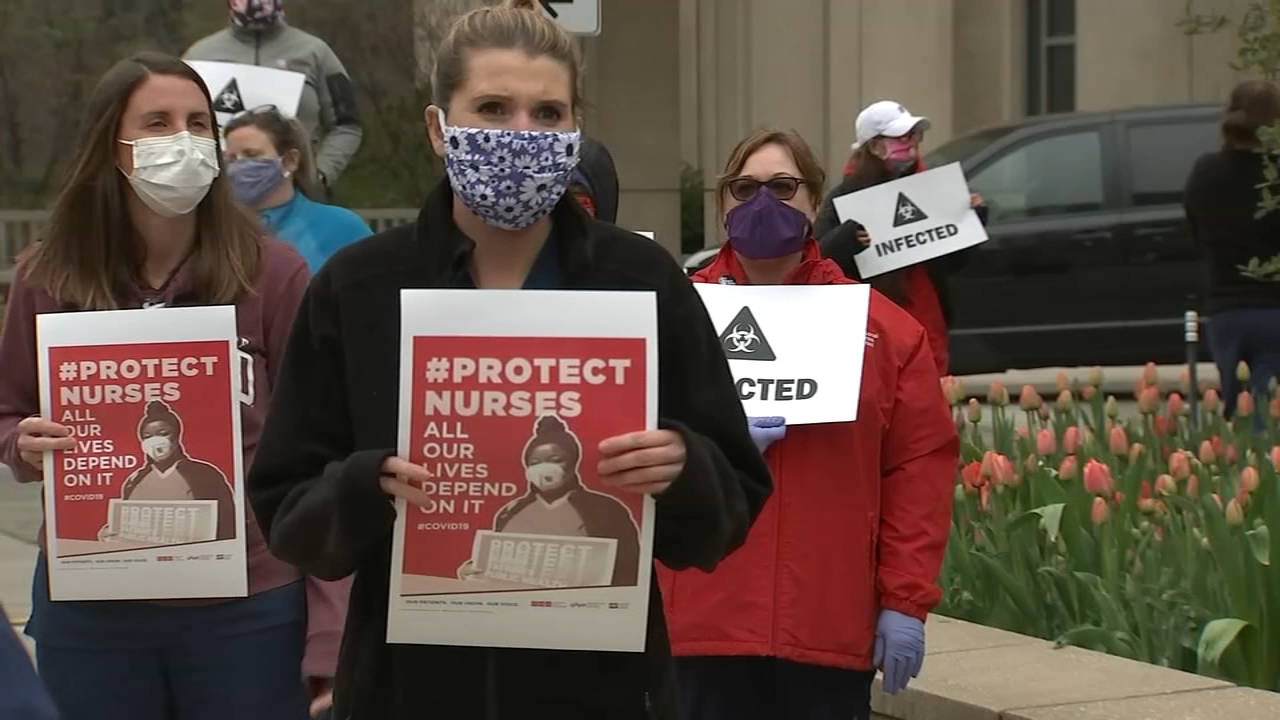 U of C nurses protest 'unsafe work conditions' amid COVID-19 crisis