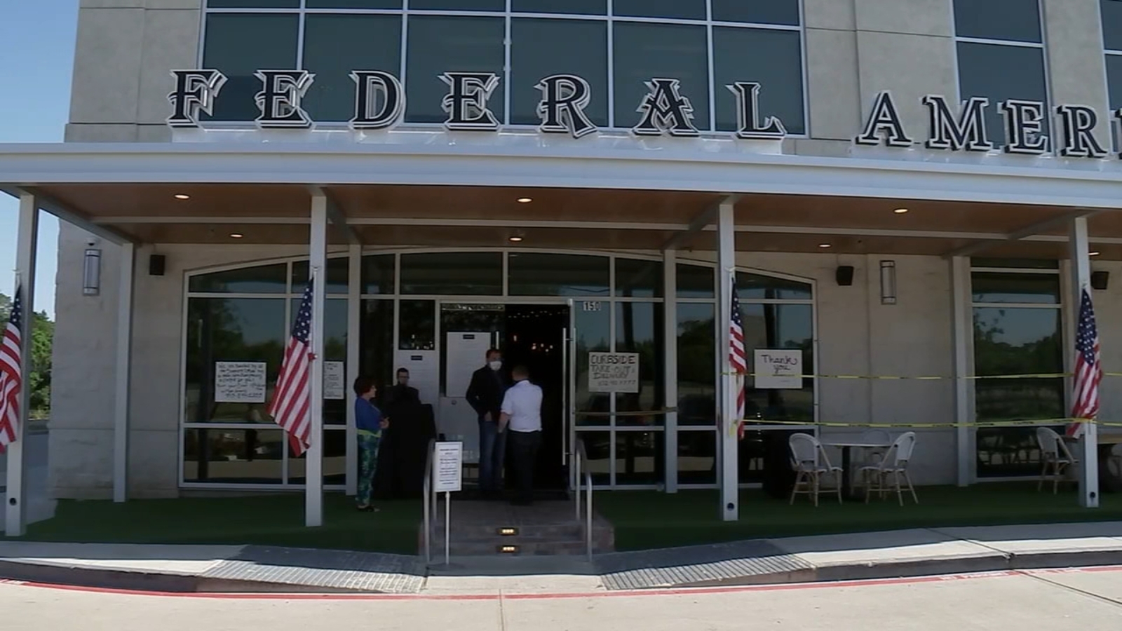 Federal American grill opens in midst of COVID19 ABC13 Houston
