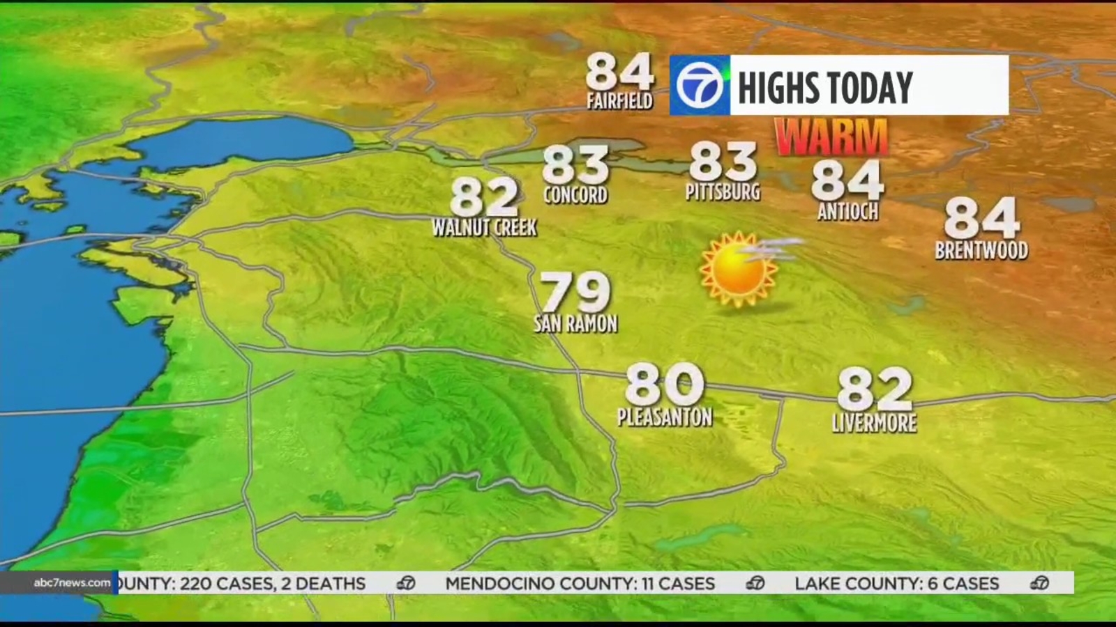 AccuWeather forecast for San Francisco, San Jose, Oakland and Bay Area