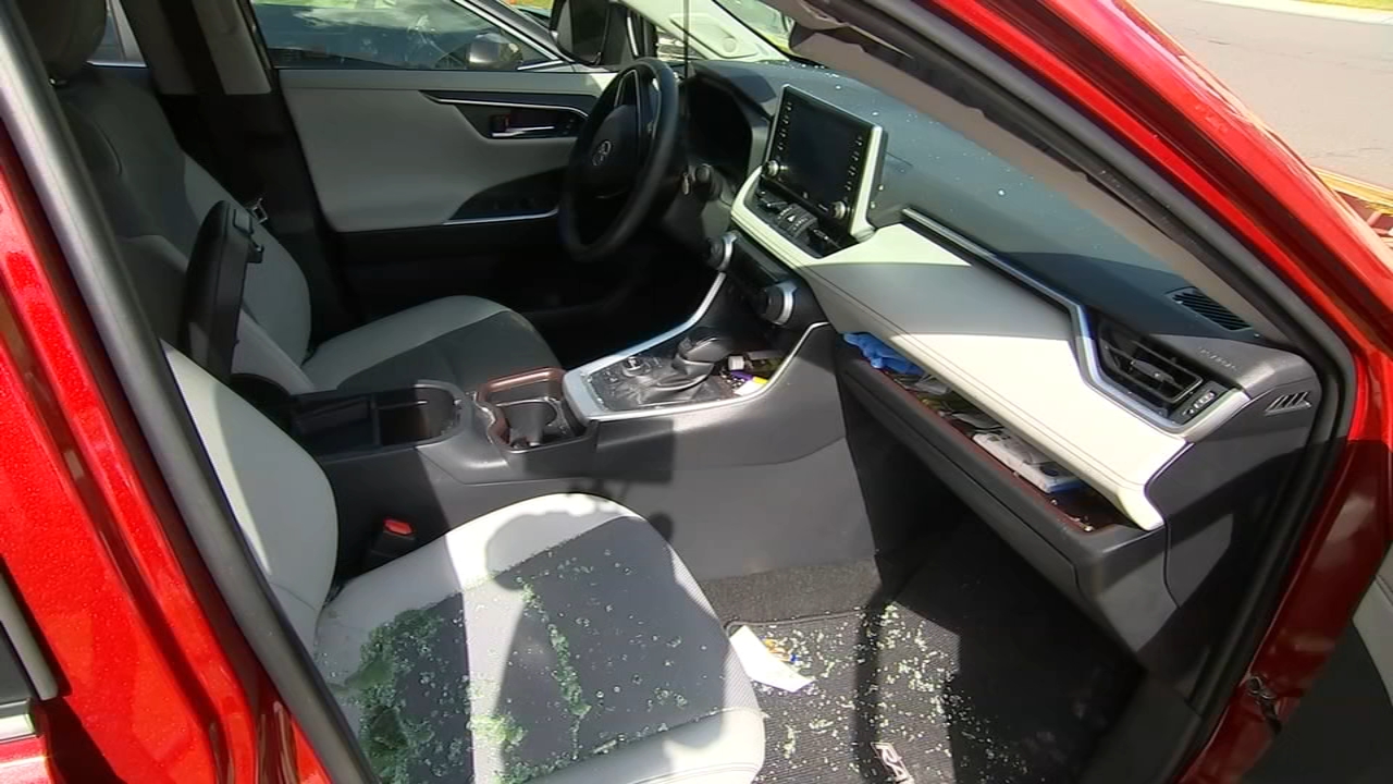 Retired couple's car broken into while they were at Raleigh trail