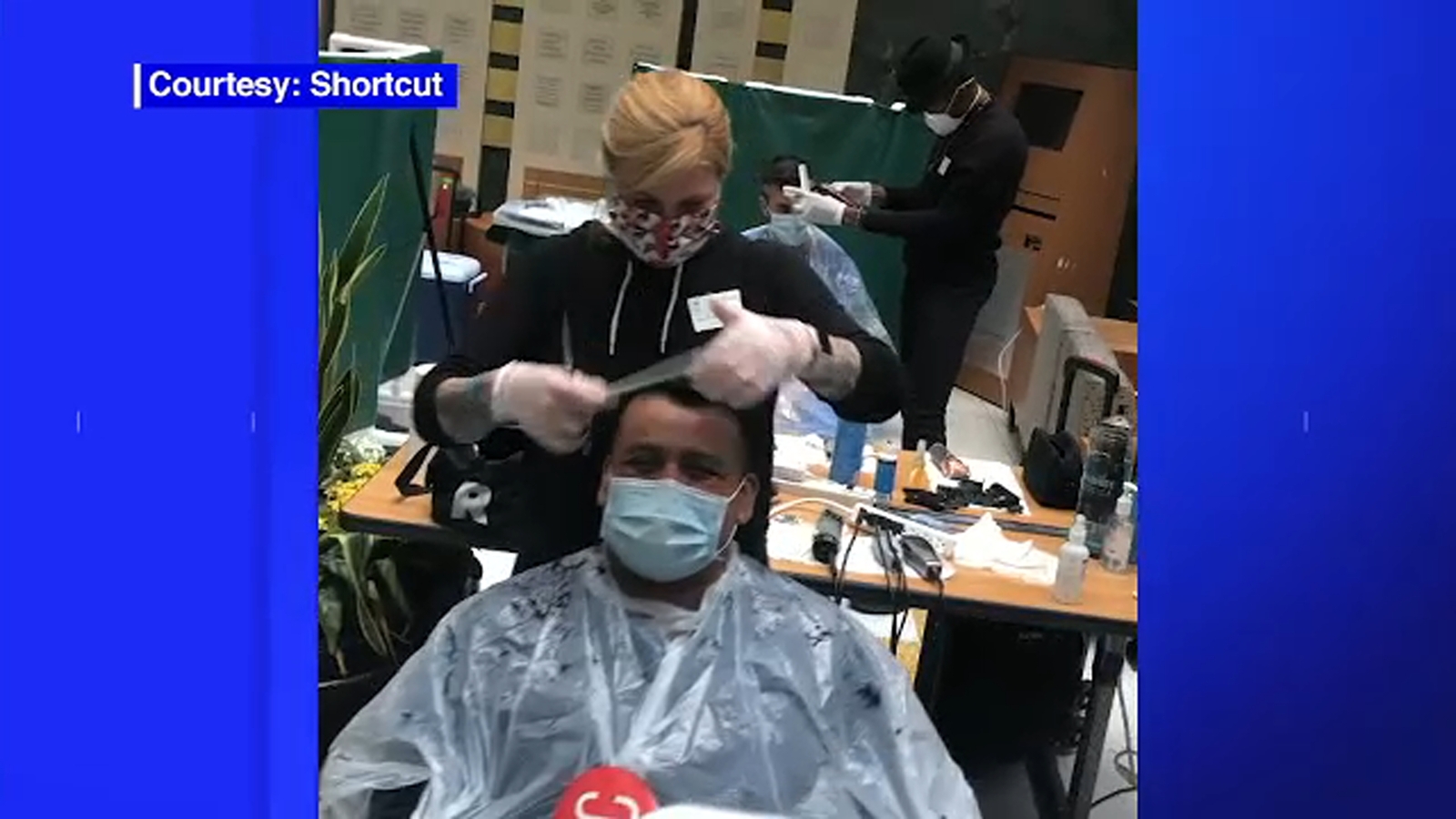 Coronavirus NYC Mobile offers free haircuts to NYC health