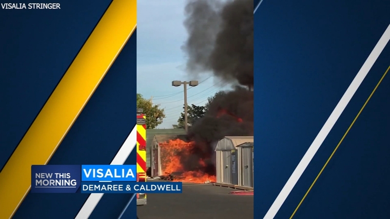 Arsonist Damages 10 Display Sheds At Visalia Home Depot Abc30 Fresno