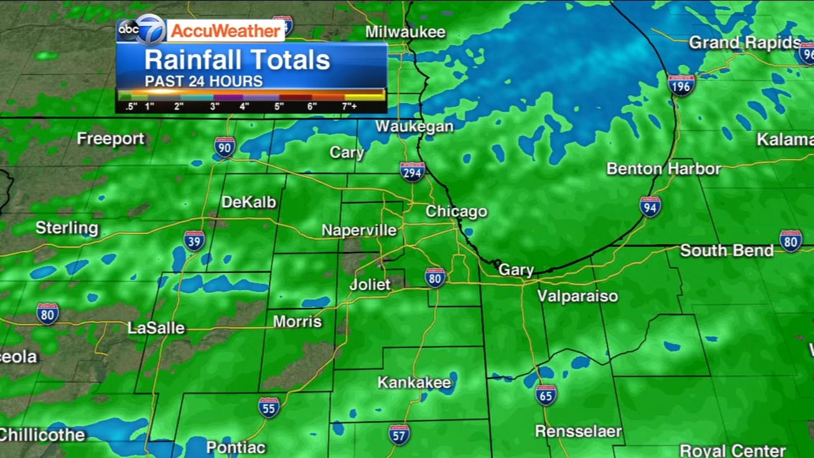 Chicago AccuWeather Cooler, overcast, periods of rain Wednesday ABC7