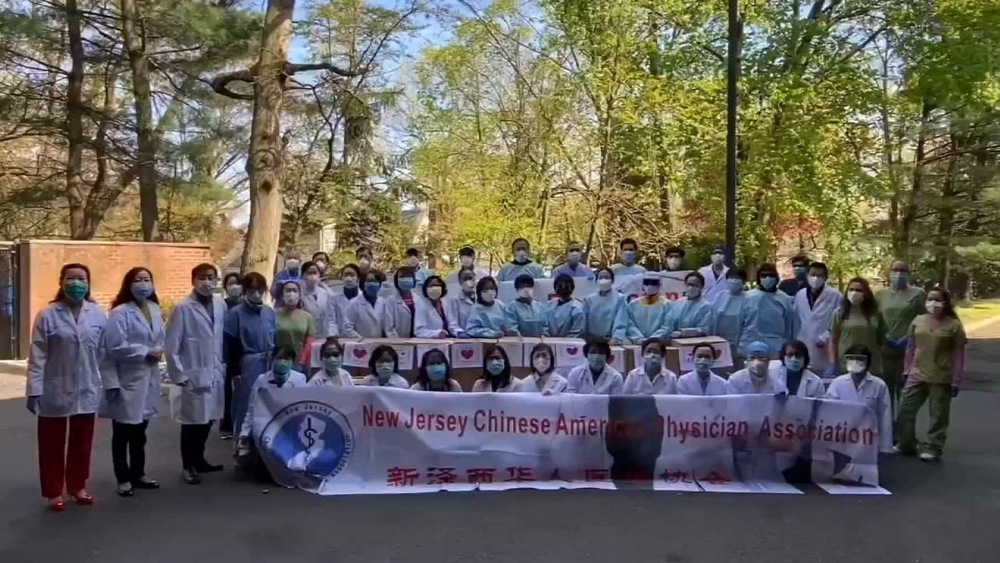 Chinese-American physicians in NJ donate to COVID-19 fight
