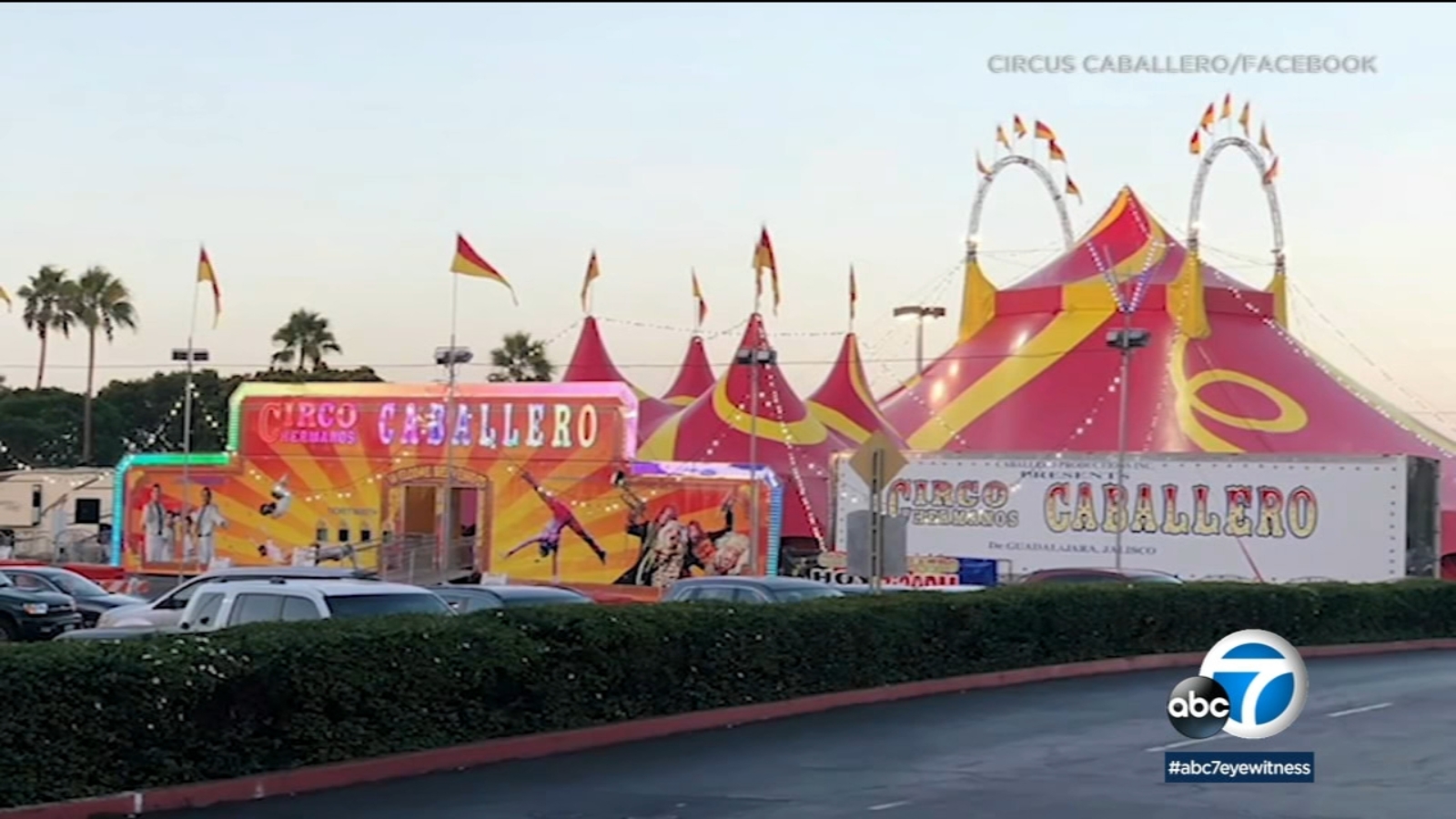 Traveling circus stranded at South El Monte parking lot organizes