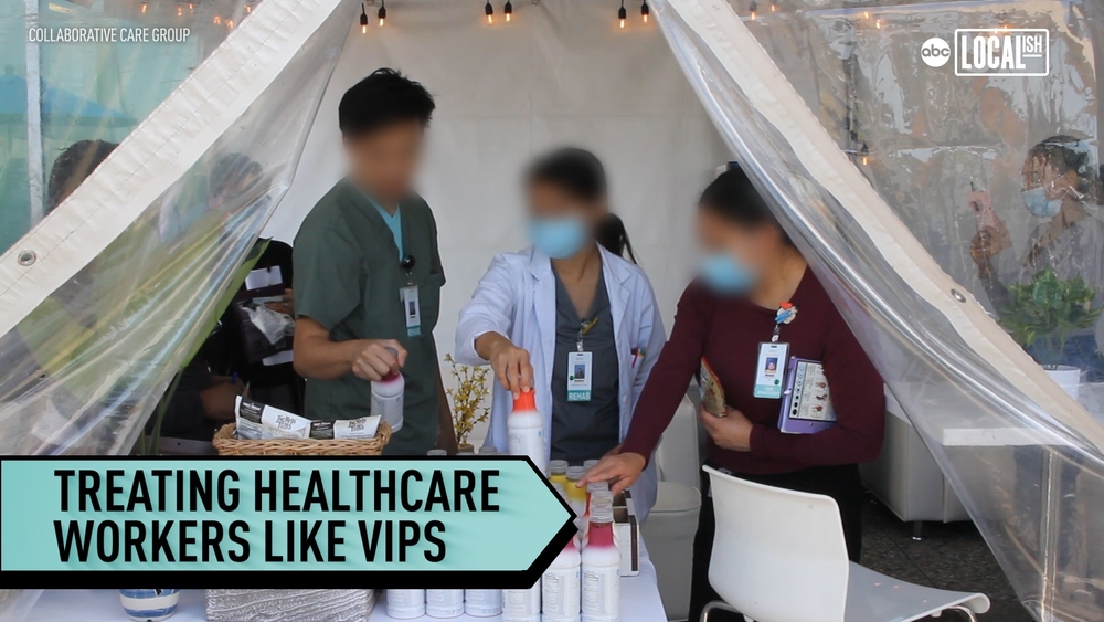 Treating doctors and nurses like VIPS