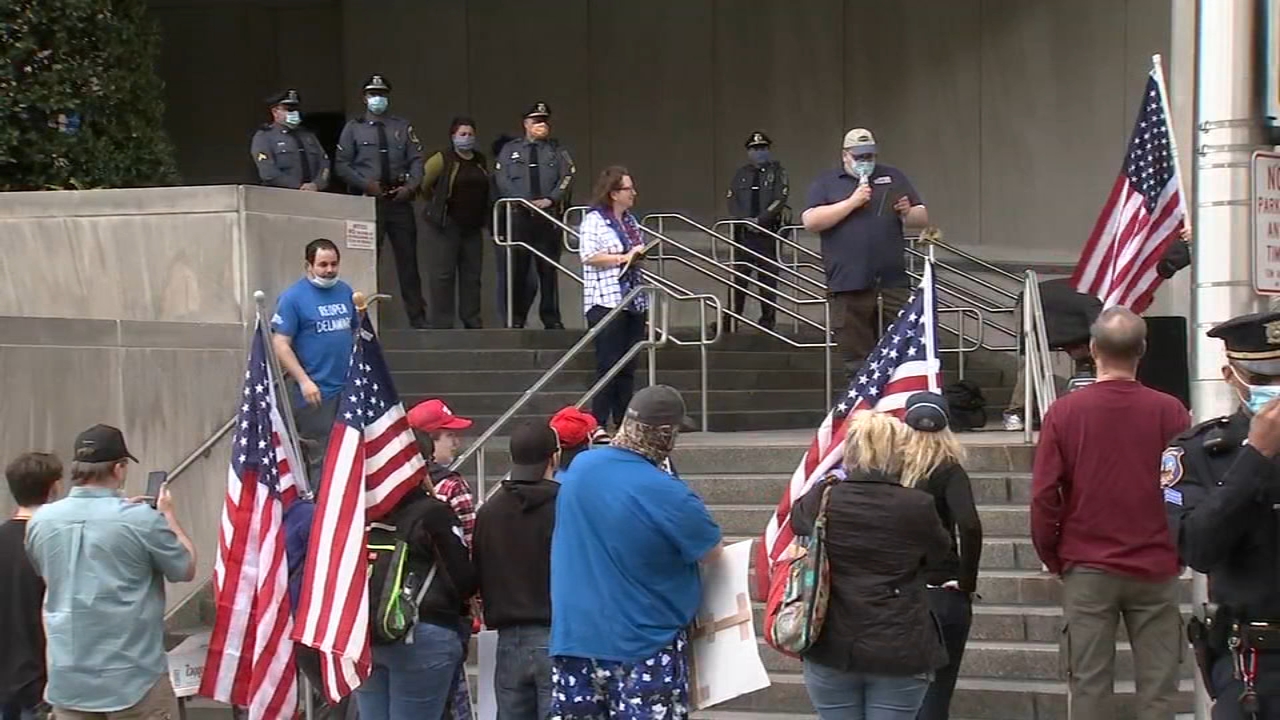 'Reopen Delaware' rallies protest stay-at-home order