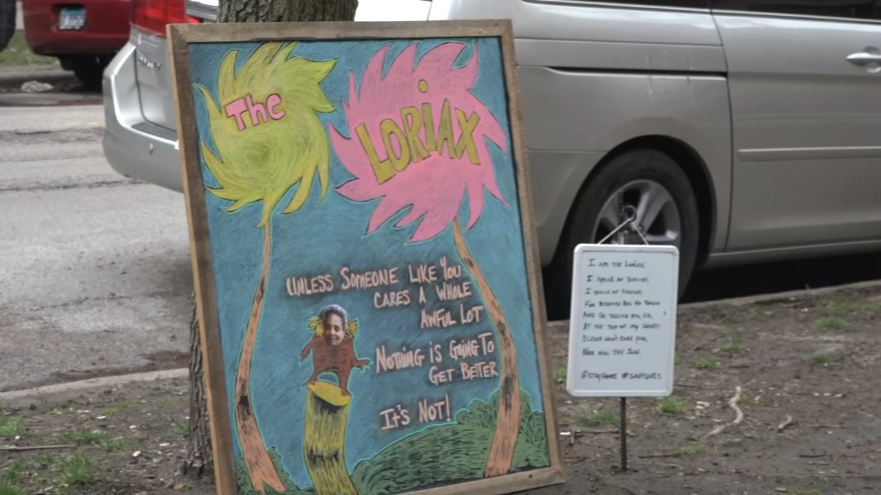 Andersonville neighbor shares chalkboard art, spreads cheer amid outbreak