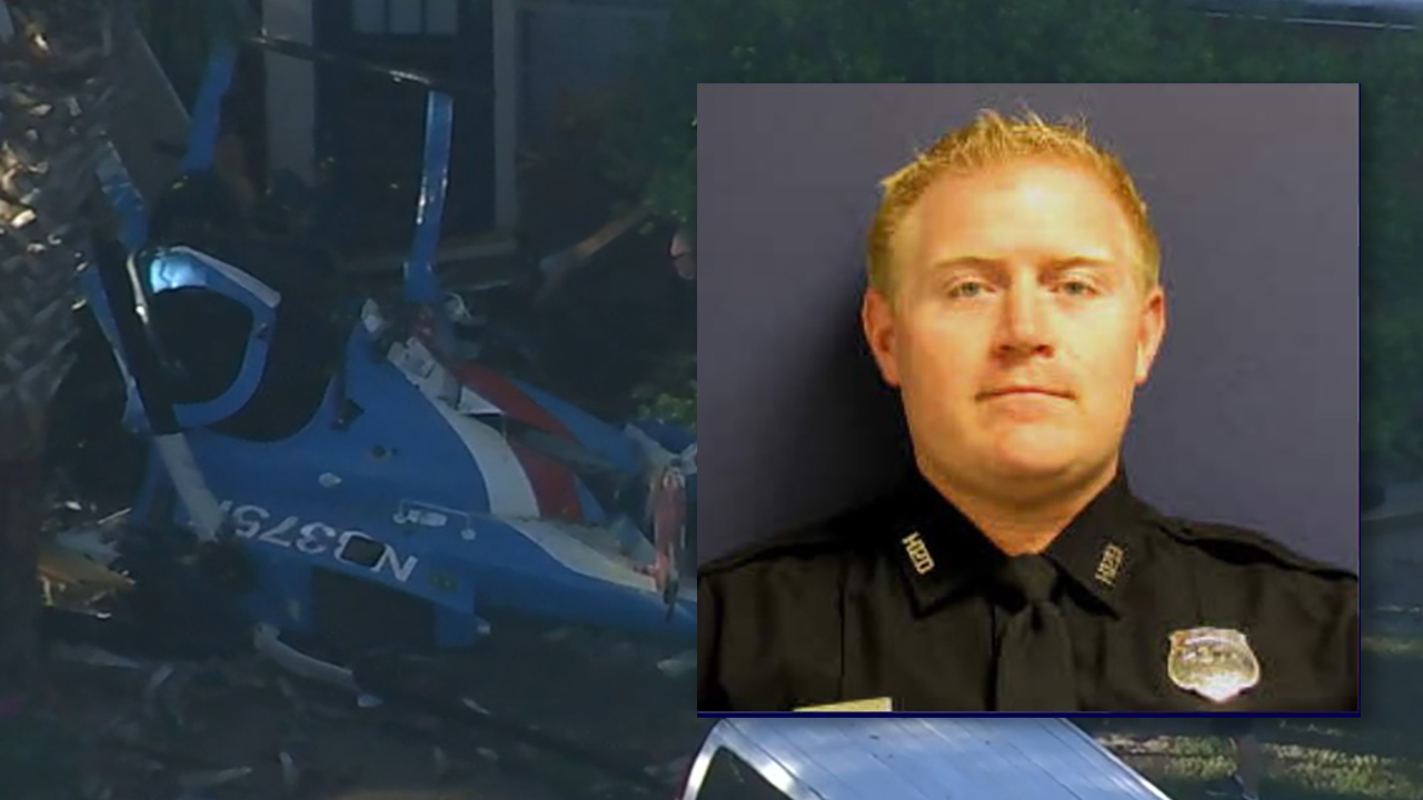 1 Texas Police Officer Ason Knox Killed 1 Injured When Helicopter Crashes Into Apartment Building Abc7 Los Angeles