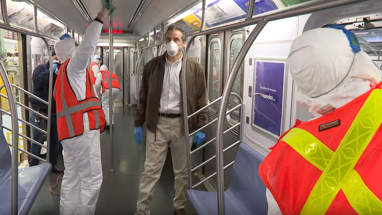 Cuomo: Closing, cleaning subways 'monumental undertaking'