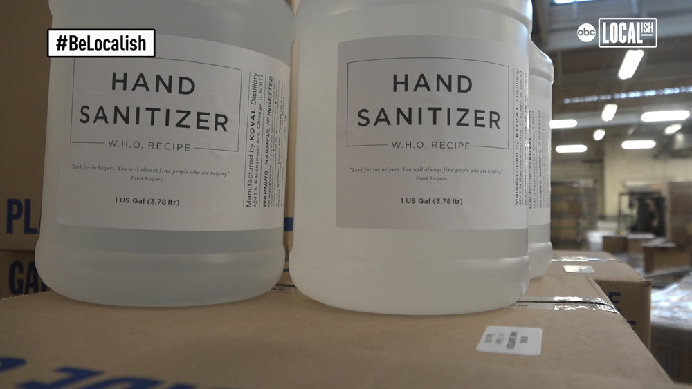 Distillery donates 500 gallons of hand sanitizer made from BEER