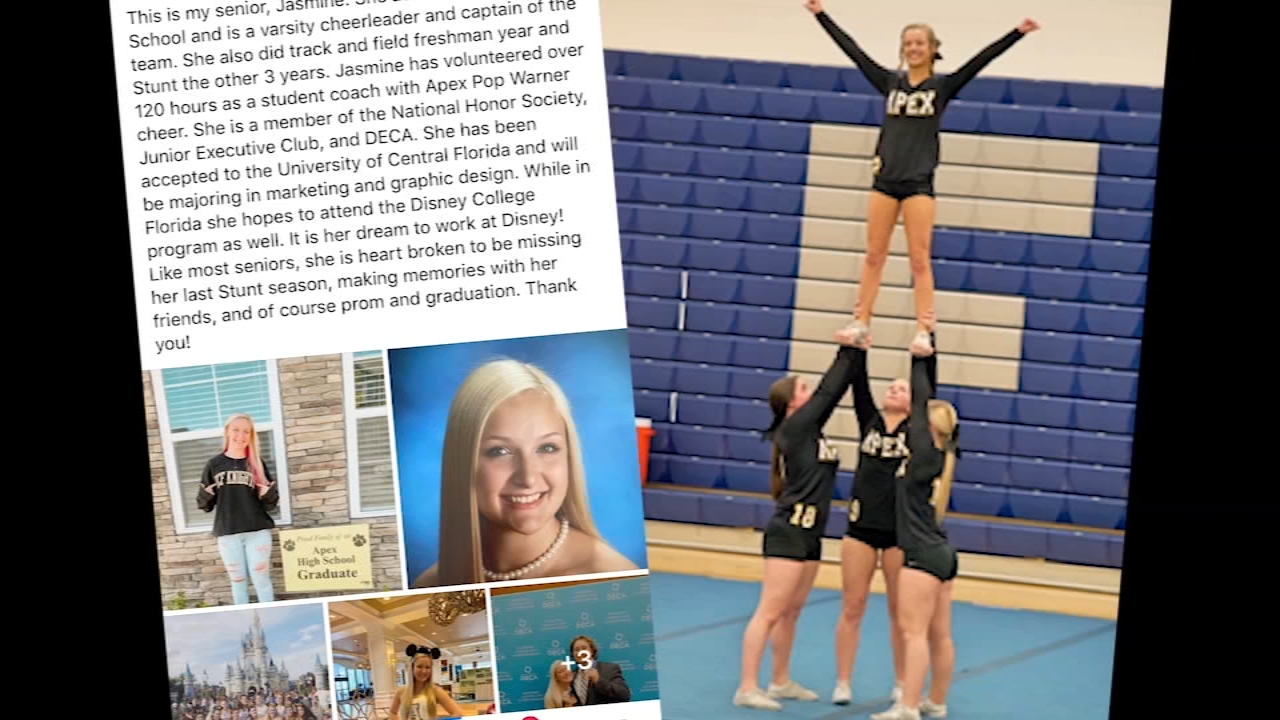 Community 'adopts' Wake County high school seniors to lift spirits