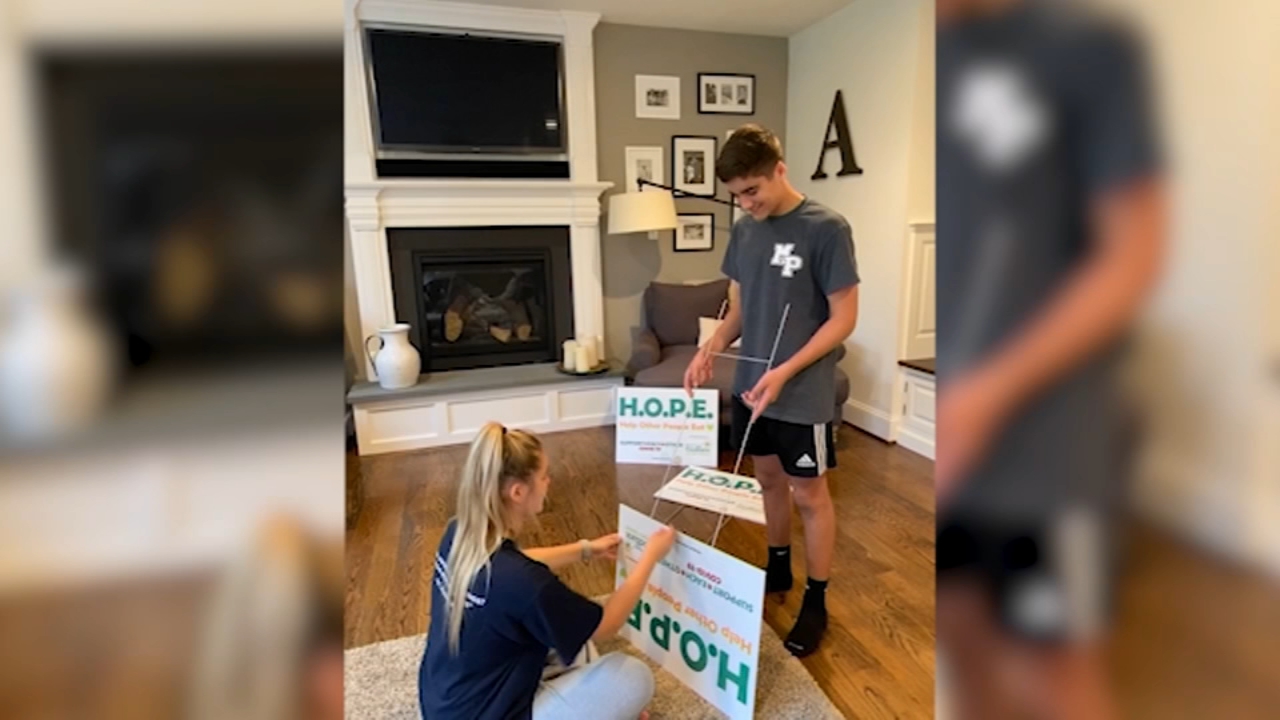 Teens launch H.O.P.E. campaign to feed others during pandemic