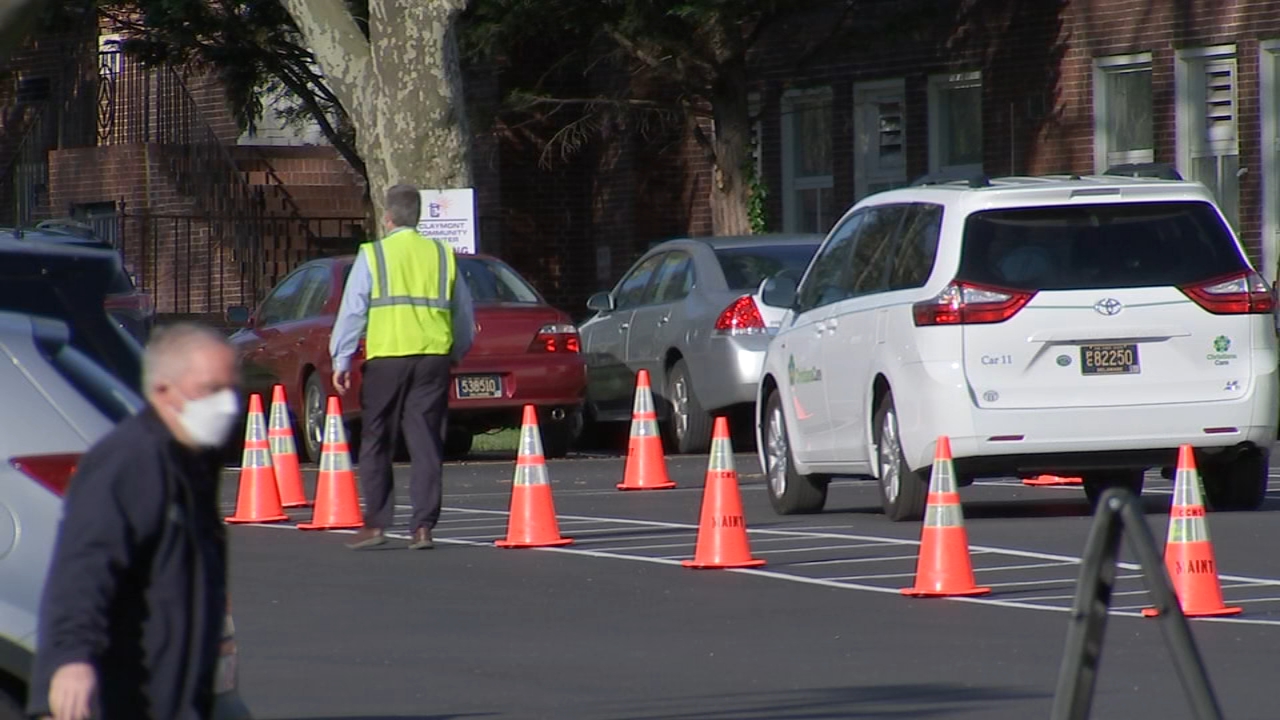 Testing site opens in Claymont, Delaware