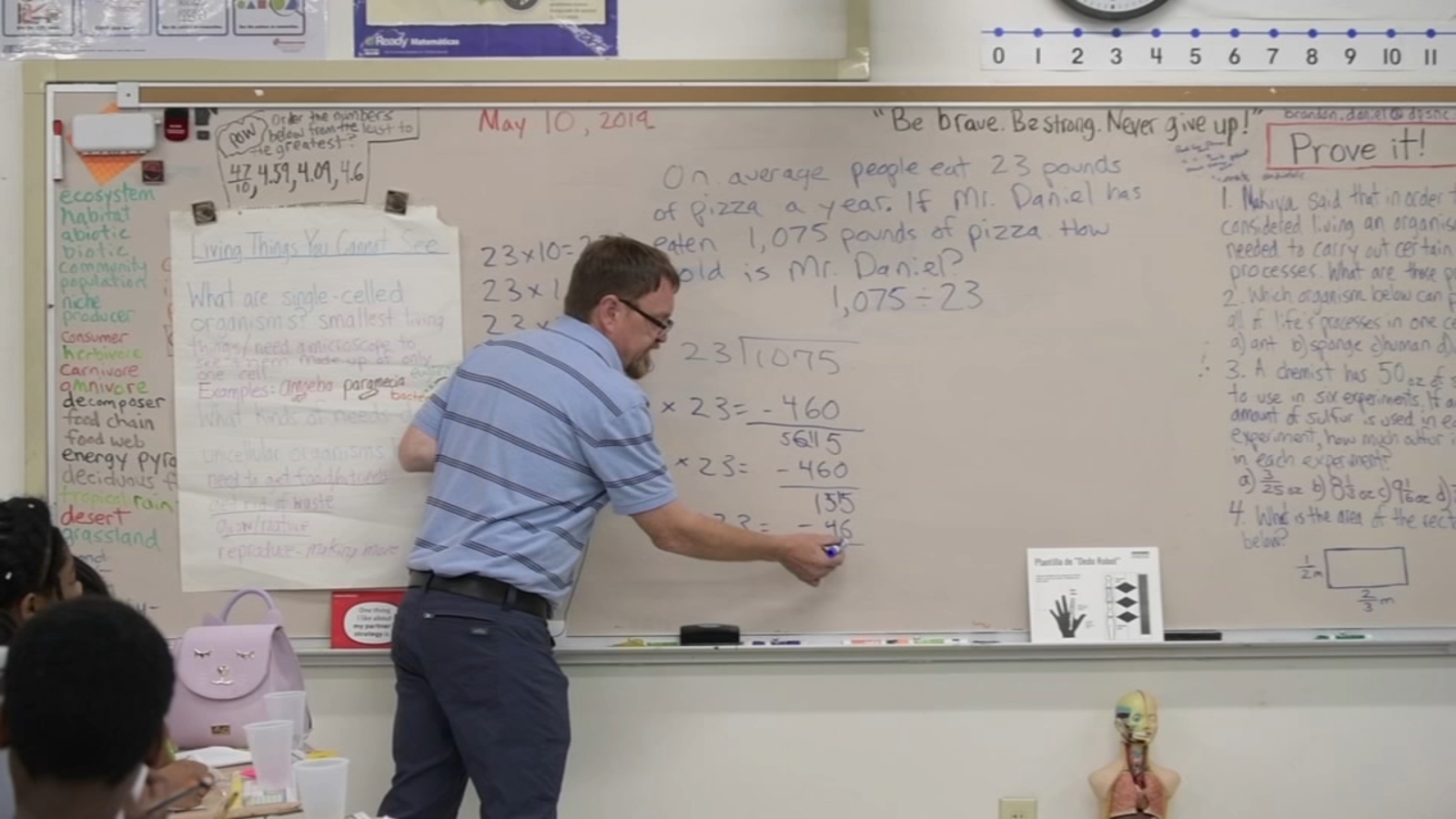 Teacher Appreciation Week Brandon Daniel of Burton Elementary School ABC11 RaleighDurham