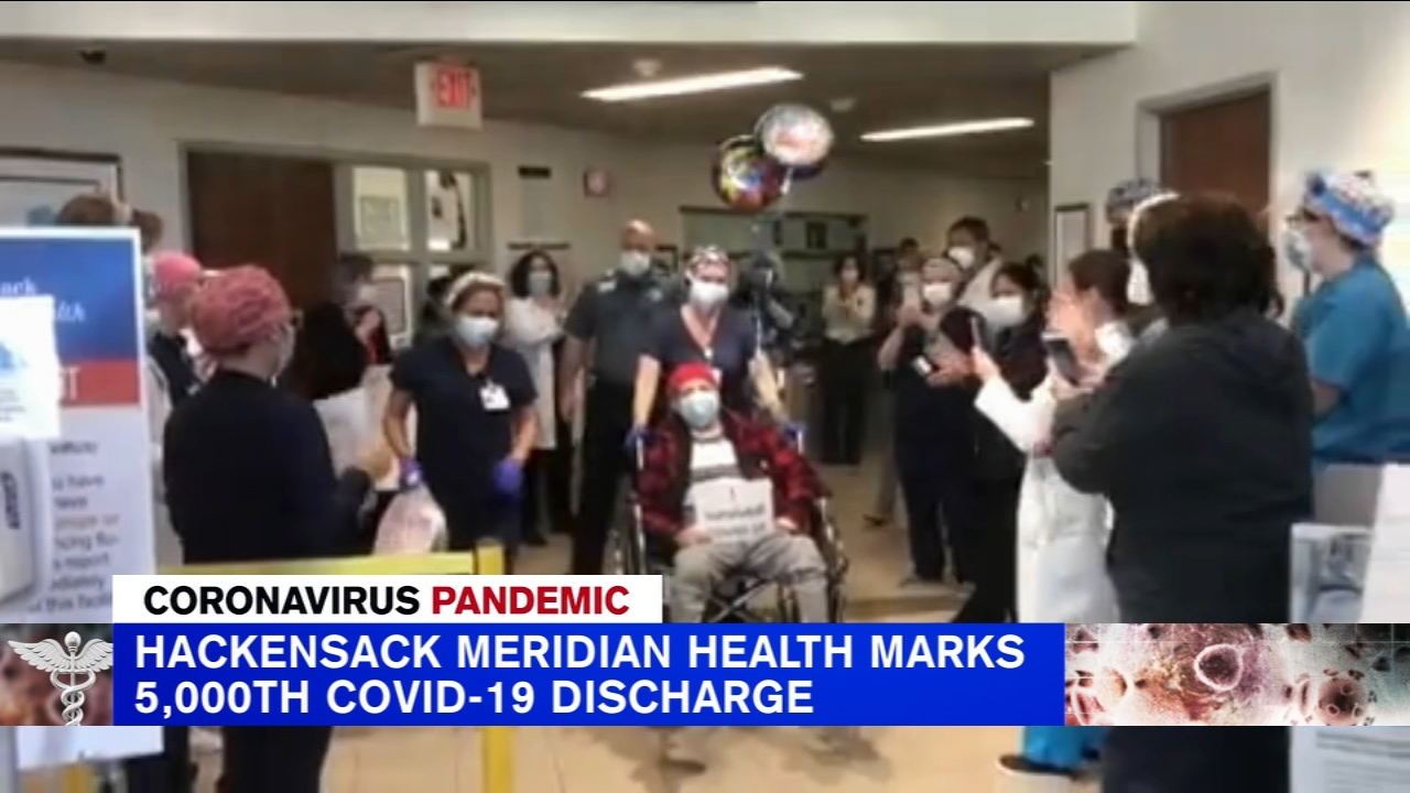 5000th COVID-19 patient released from Hackensack Meridian Health