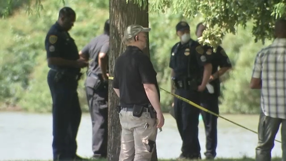 Police investigated body found at height of busy park