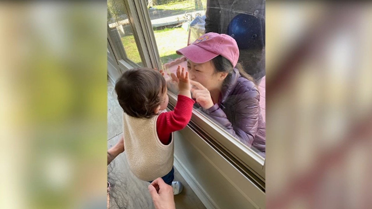 NYC doctor separated from baby son to fight COVID-19