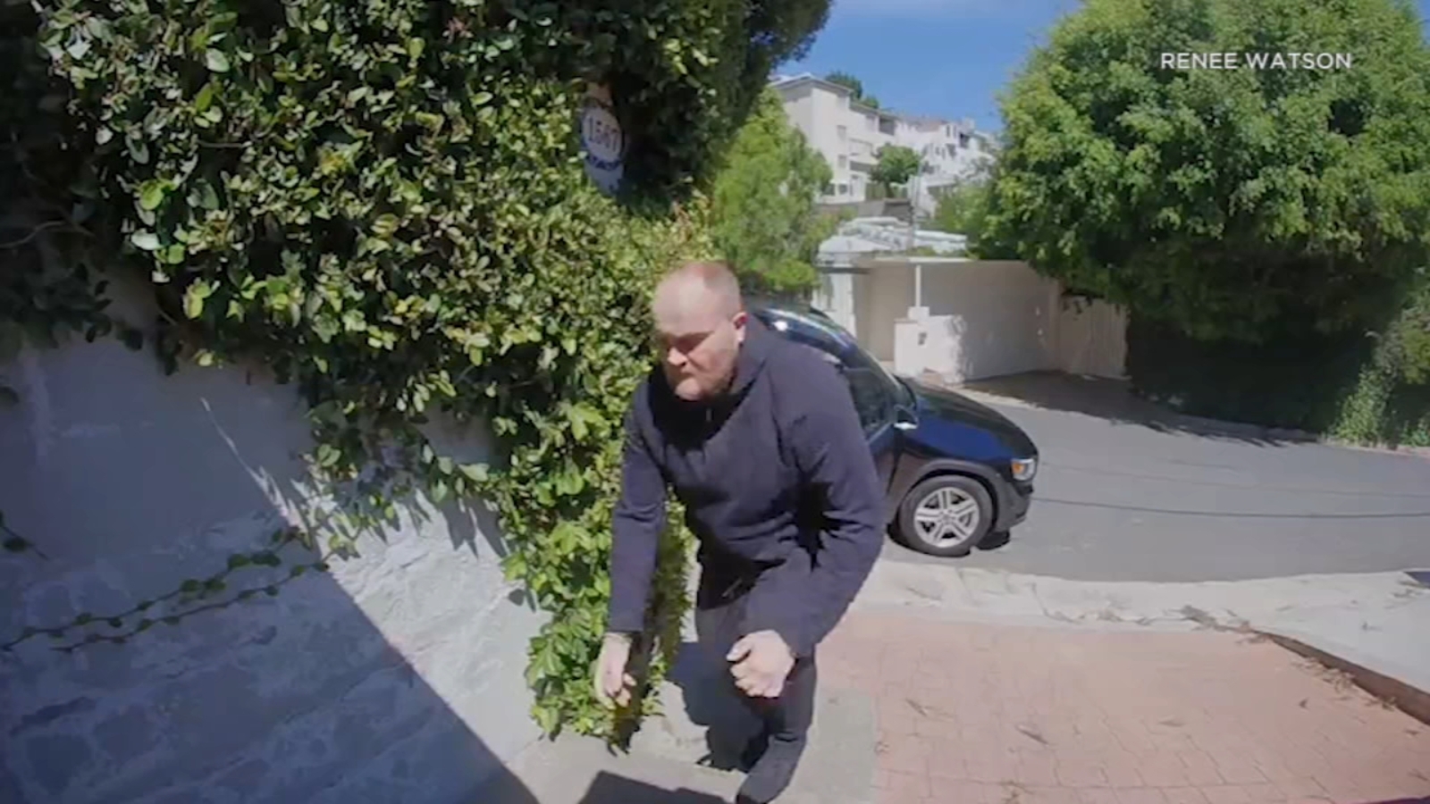 Porch pirate caught on camera stealing package in West Hollywood - ABC7 ...