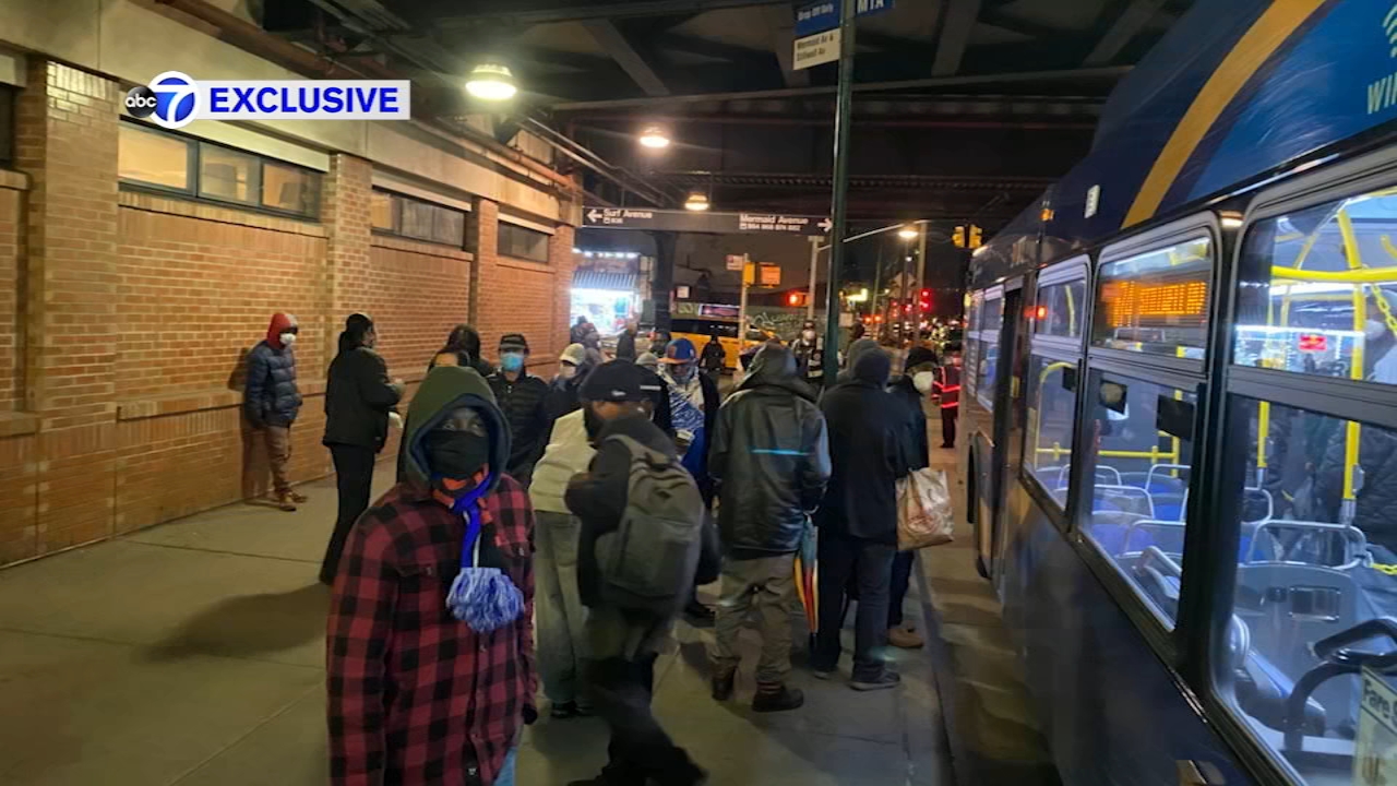 Subway evictions create homeless problem on buses