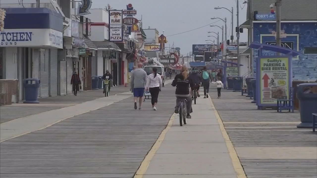 Several Jersey shore beaches reopening with limited access amid COVID-19 outbreak