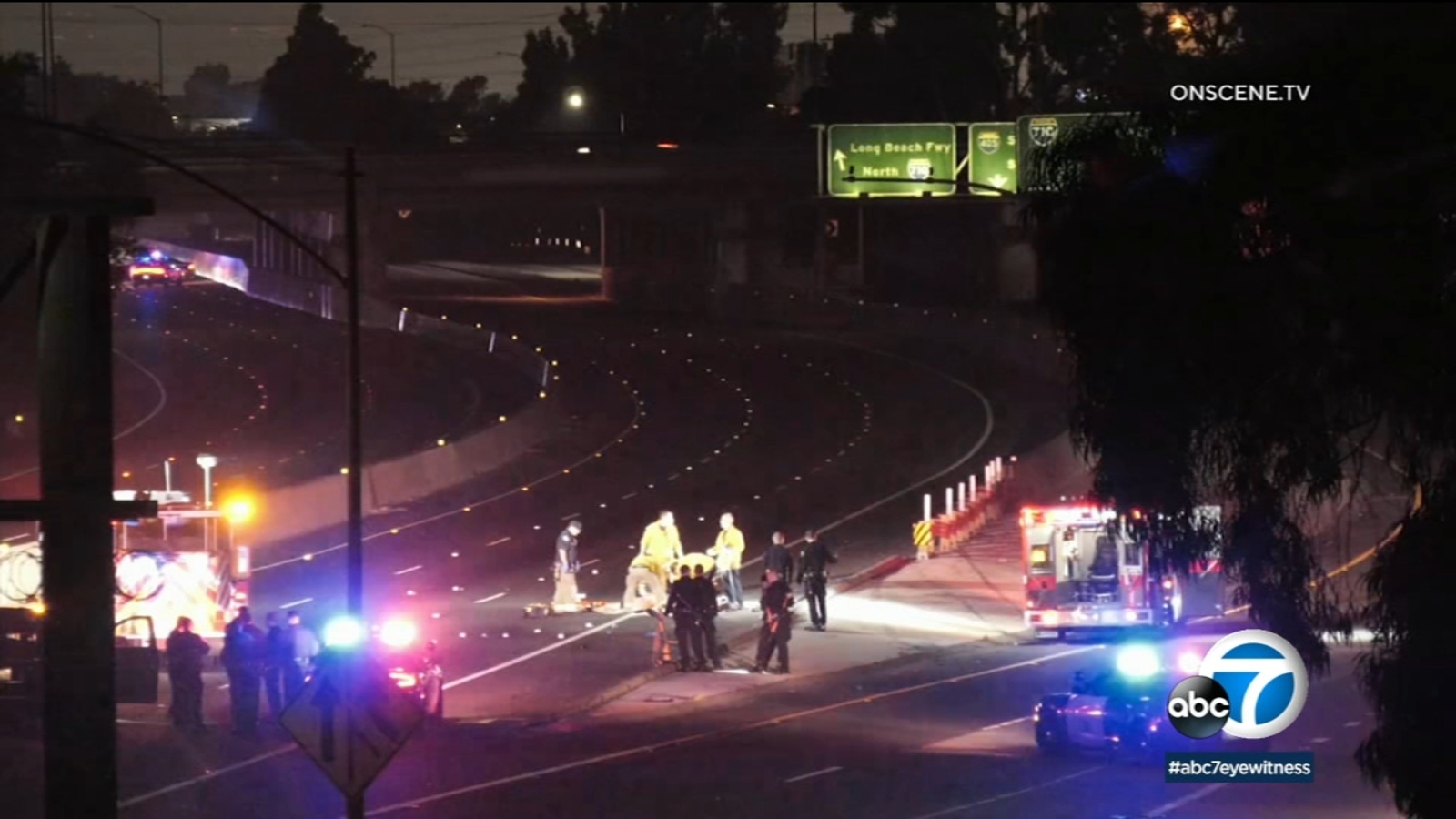Long Beach freeway closure: Fatal officer-involved shooting of alleged ...