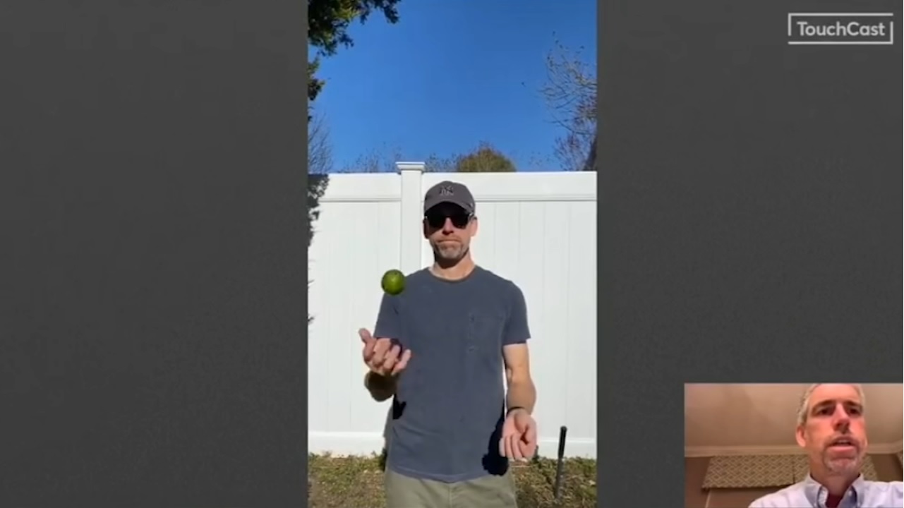 Long Island superintendent teaching students how to juggle on YouTube