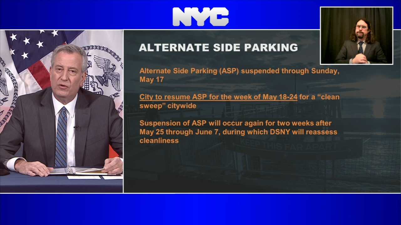 Alternate Side Parking to resume next week for 'Clean Sweep'
