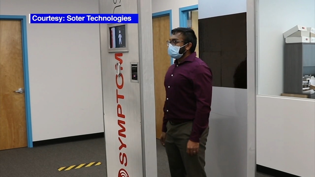 Technology companies race to create worker health screening devices