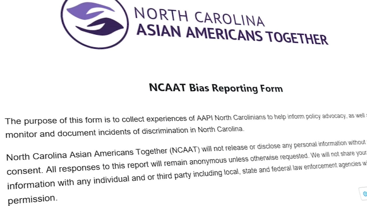 Triangle Asian American group encourages reporting of pandemic-related discrimination