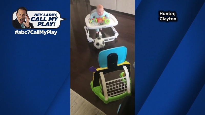 Hey Larry Call My Play Meet Baby Hunter The Lean Mean Scoring Machine Abc7 San Francisco Hey Larry Call My Play Meet Baby Hunter The Lean Mean Scoring Machine Abc7 San Francisco