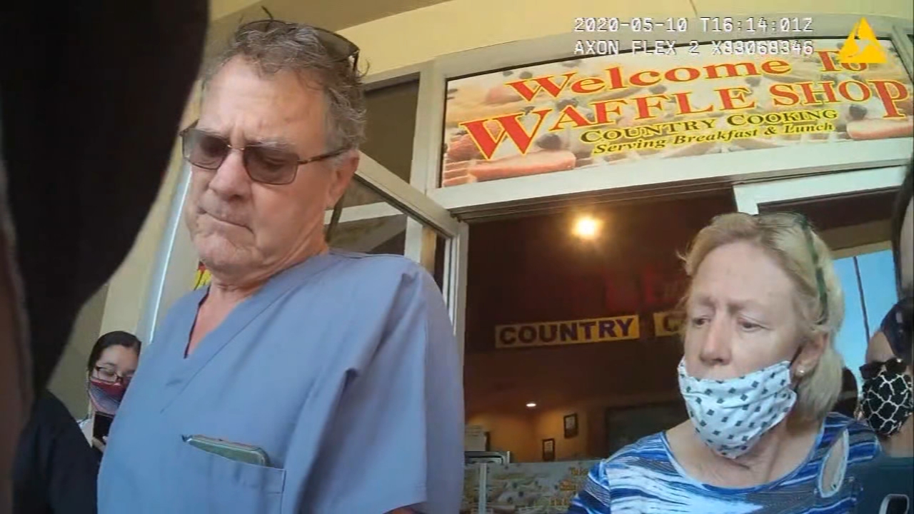 Fresno Police release body camera footage of weekend incident at Waffle Shop