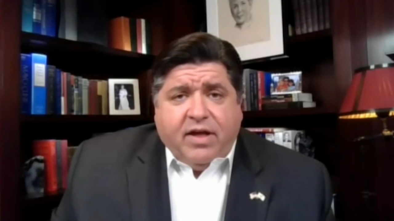 Gov. JB Pritzker gives 1st virtual COVID-19 update after staffer tests positive for virus
