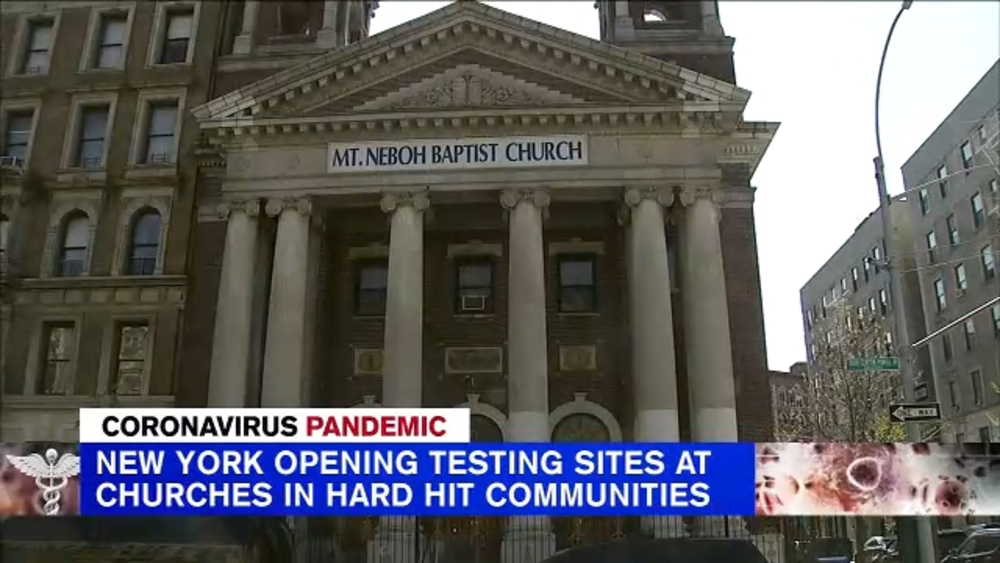 Testing opens at NYC churches to combat COVID