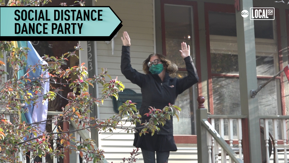 Join this block's social distance dance party