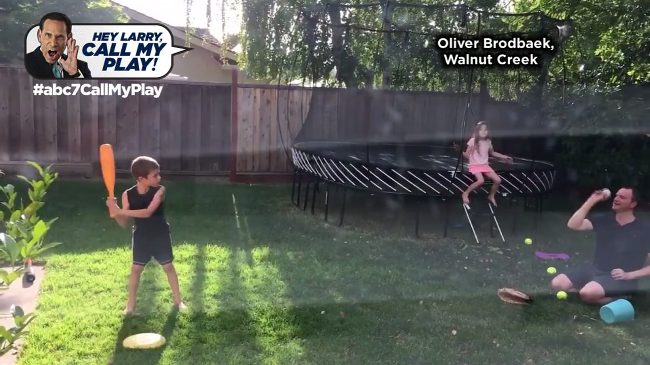Hey Larry, Call My Play! 8-year-old Oliver is a line drive machine