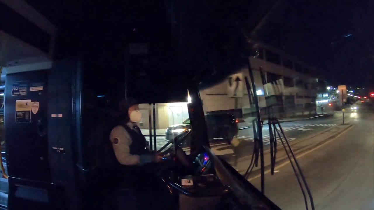 Exclusive look at MTA bus drivers during COVID-19 pandemic