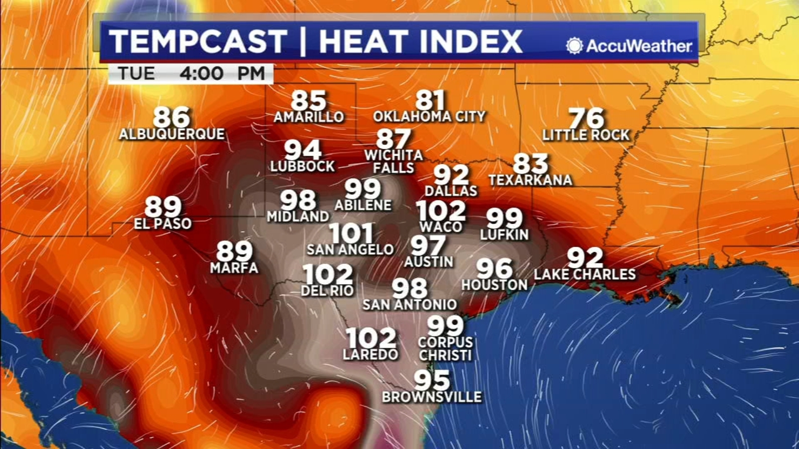HOUSTON WEATHER Temperatures to climb into the 90s to start this week
